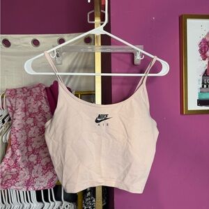 Nike Soft Pink Crop Top